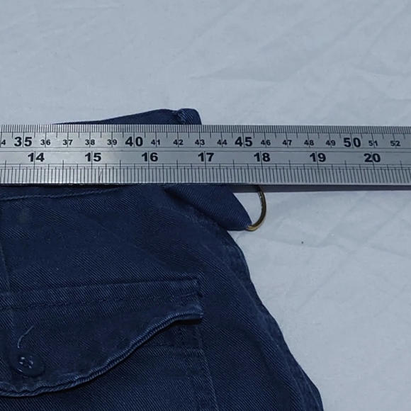 DICKIES Double Knee Carpenter Trousers Blue Relaxed Straight Mens W34 L30 - Picture 7 of 8